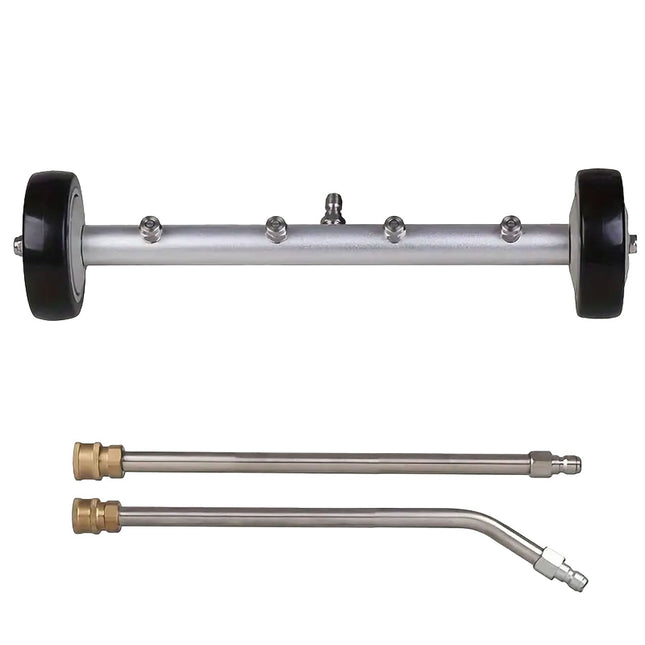 High Pressure Washer Surface Cleaner Attachment For Floor Car Chassis Cleaning