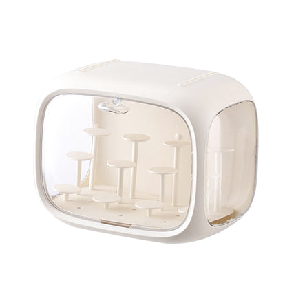 Doll Storage Box Display Rack Space Capsule For Doll Collection Organization