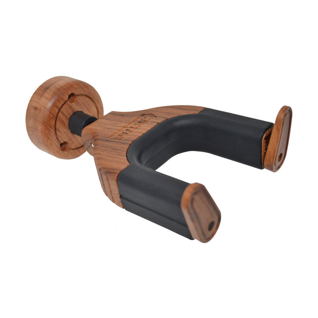 Solid Wood Guitar Wall Hook Hanger Silicone Neck Cradle Acoustic Electric Bass