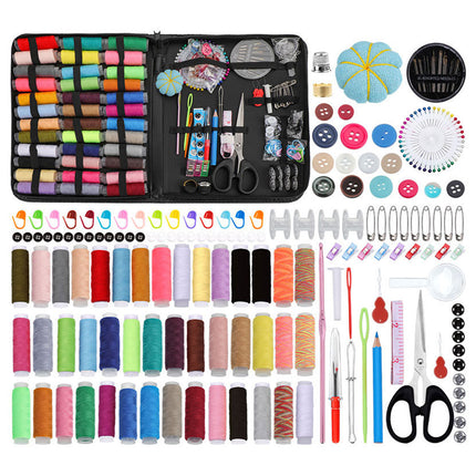 Multifunctional Sewing Kit Portable Home Travel Sewing Box Hand Sewing Tools