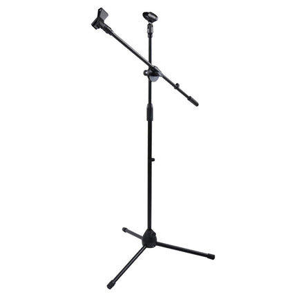 Foldable Adjustable Microphone Tripod Stand Durable NonSlip Stage Studio Karaoke