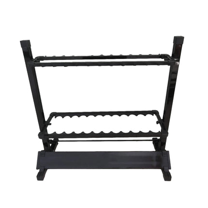 Aluminium Fishing Rod Storage Rack 12 or 24 Holes Foldable Display Stand
