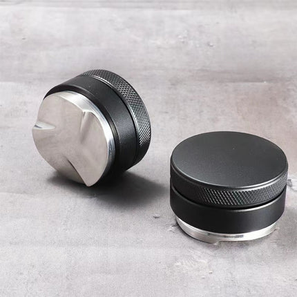 Stainless Steel Coffee Tamper Flat Bottom Espresso Machine Press Powder Tool