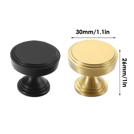 Simple Cabinet Handle Single Hole Modern Drawer Pull for Closet Door Cupboard