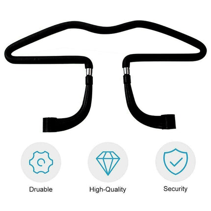 Car Clothes Rack Back Seat Hanger Bar Vehicle Garment Holder Travel Storage Rod