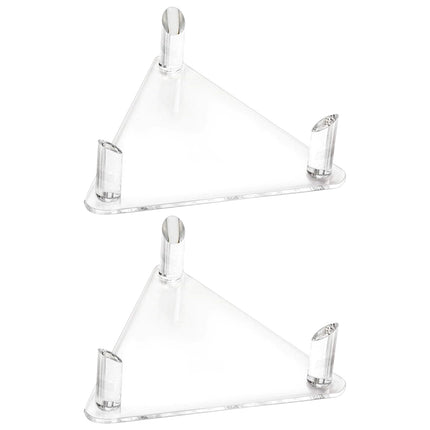 2PCS Ball Holder Organizer Storage Rack Acrylic for Basketball Soccer Volleyball