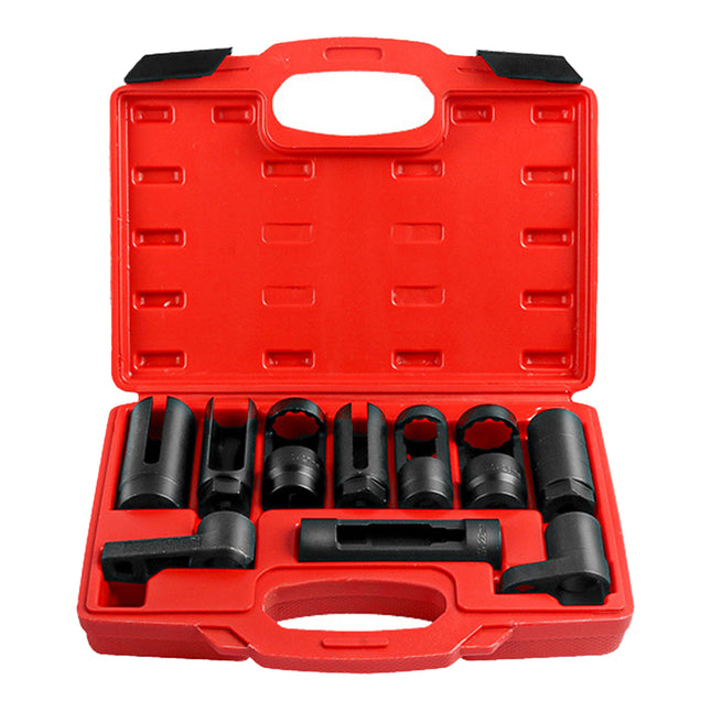 10pcs Car Truck Oxygen Sensor Removal Tool Wrench Repair Kit Auto Tools Set