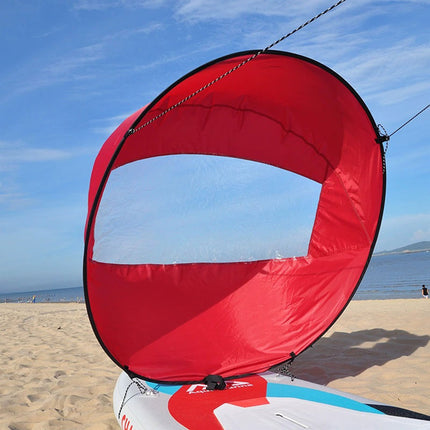 Portable Boat Sail Kayak Sail Folding Nautical Sailing Accessory Water Sports