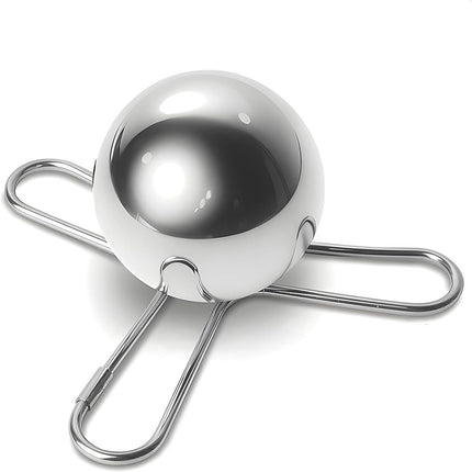 3/4 Forks Stainless Steel Ice Balls Reusable Spherical Whisky Chilling Stones