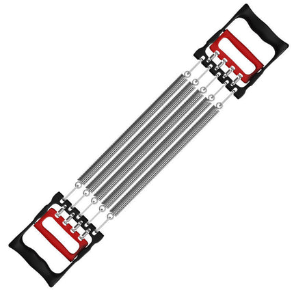 Mens Chest Expander Resistance Bands Pedal Puller Home Gym Workout Equipment