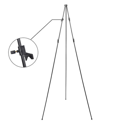 Adjustable Folding Easel Cross-Border New Style Metal Tripod Easel High Stability