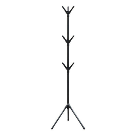 6Hooks Coat Stand Rack Clothes Hanger Hat Tree Jacket Umbrella Storage Organizer