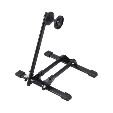 Single Pole Fold Bike Parking Rack Portable Floor Stand