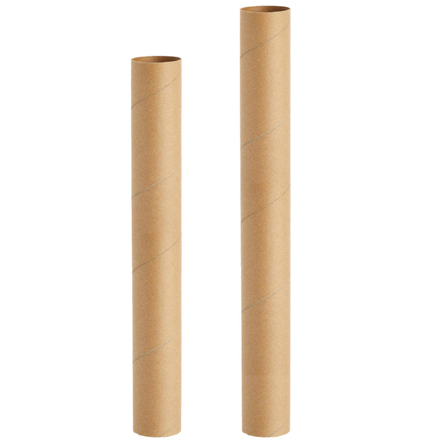 10PCS Round Kraft Paper Storage Tubes Cardboard Poster Document Shipping Tube