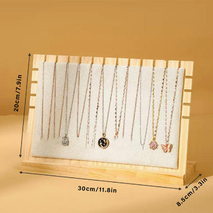 Jewellery Display Rack Necklace Hanging Organiser Jewellery Storage Rack Stand