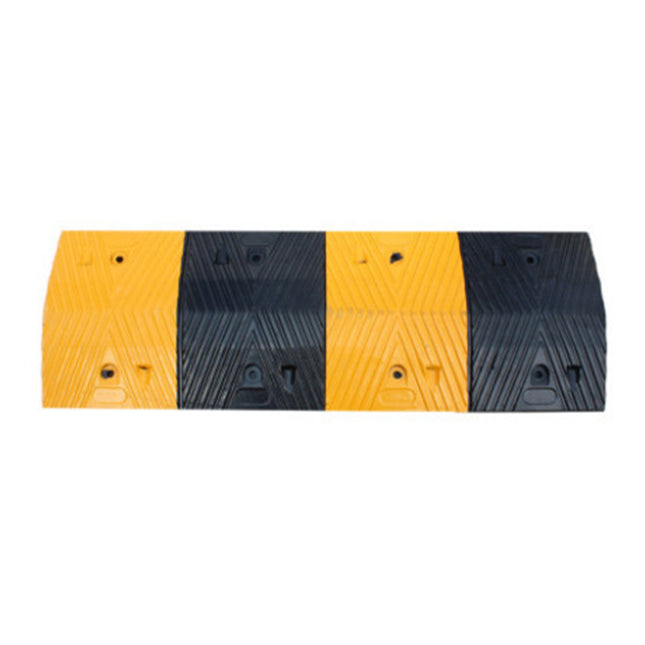 Rubber Speed Bump Car Parking Speed Bumper Heavy Duty Wear-Resistance Durable