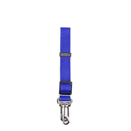 2X Adjustable Pet Travel Lead Clips with Car Buckle for Secure Restraint
