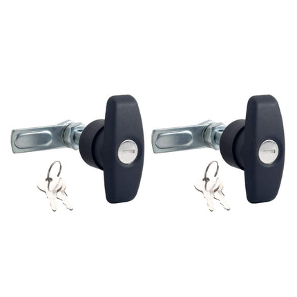 2PCS Cabinet Door Locks Latches for Distribution Box Cabinet Roller Shutter Use