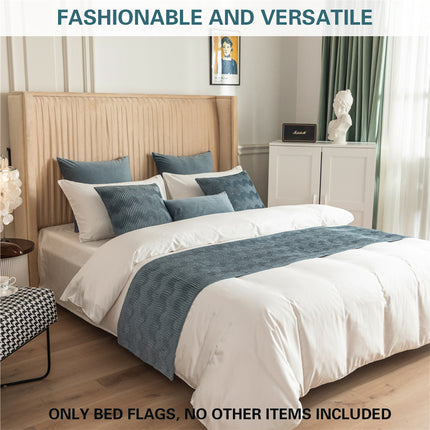 Minimalist Fashion Versatile Double Sided Bed Runner Bed Scarf Comfortable