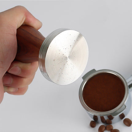 Coffee Tamper Calibrated Espresso Powder Hammer Pressing Leveler 51mm/53mm/58mm