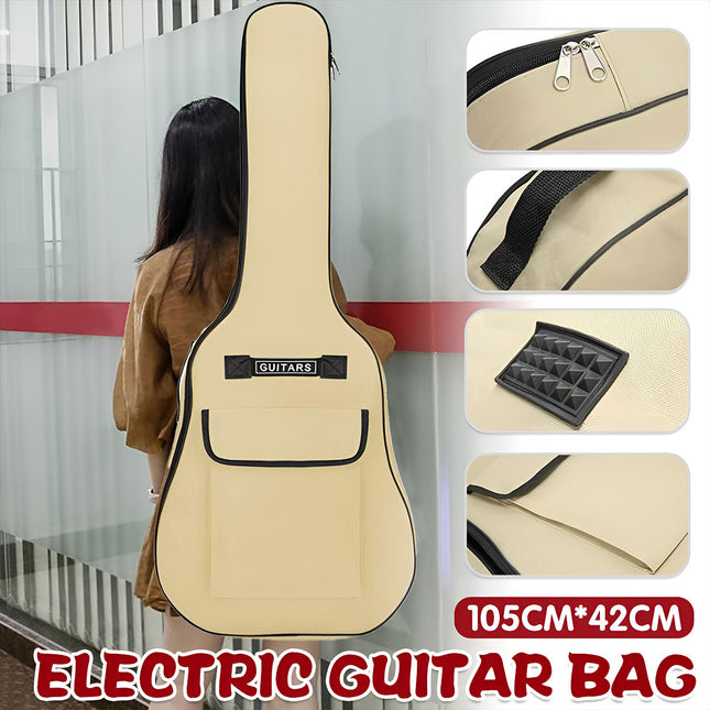 41Inch Wood Guitar Bag Basic Model 5MM Thick Cotton Double Strap Soft Guitar Bag