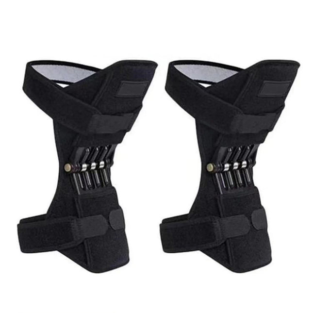 Adjustable Knee Support Booster Brace for Lifting Squatting Hiking and Sports
