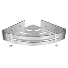 Wall Mounted Bathroom Shelf Triangle Corner Shower Storage Rack for Toiletries