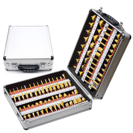 100 PCS Woodworking Milling Cutter Kit For Woodworking Projects PrecisionCutting