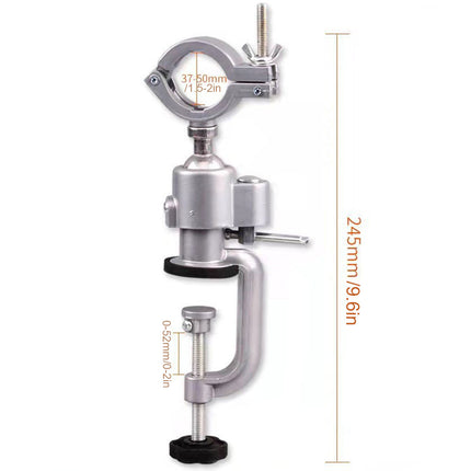 Rotary Bench Vice Mini Drill Clamp Universal Holder Workshop Bracket