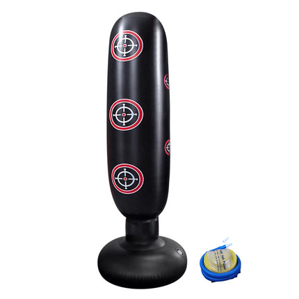 Free Standing Boxing Punching Bag - Boxing Stand Dummy Target Fitness Kick MMA