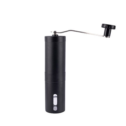 Stainless Steel Manual Coffee Grinder Ceramic Burr Portable Silver Black