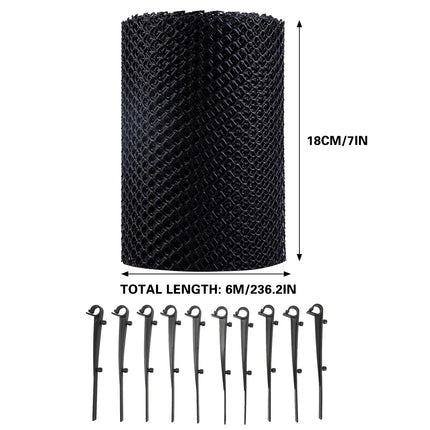 Water Trough Filter Protective Eave Net Suit Garden Outdoor Leaf Block Mesh Net