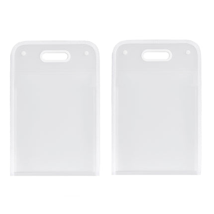 2PCS 13 Pocket A4 File Storage Bag Large Capacity Organizer Durable Documents