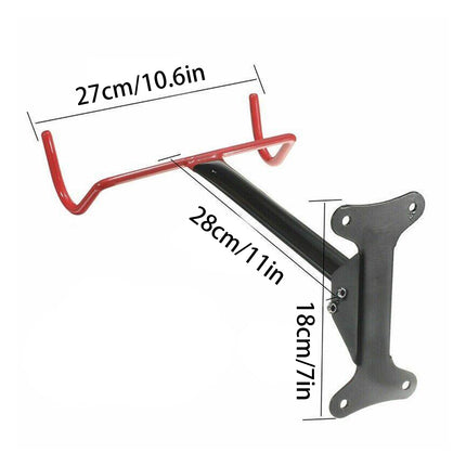 2X Large Premium Bike Bicycle Hanger Hook Wall Mounted Garage Storage Rack Mount
