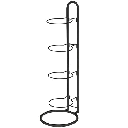 3/4Tier Basketball Stand Ball Organizer Storage Rack Basketball Equipment Holder