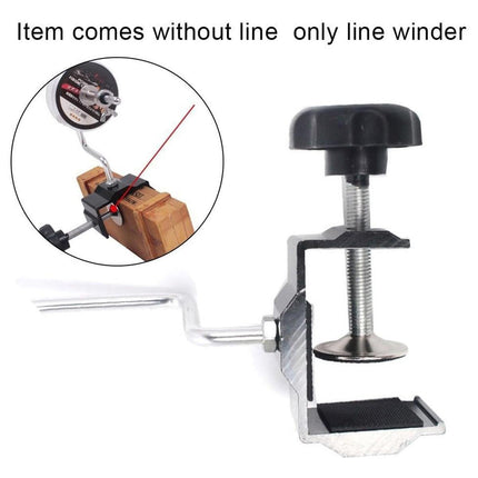 Fishing Line Winder Spooler Reel Spooling Station Portable Tackle Tool System