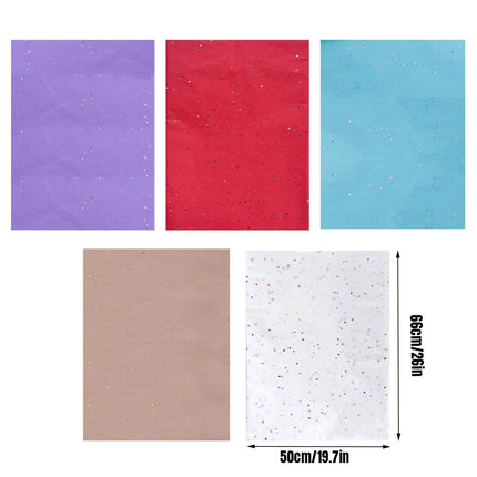 50pcs Floral Wrapping Paper for Fresh Flower Bouquet Gift Packaging 50x66cm