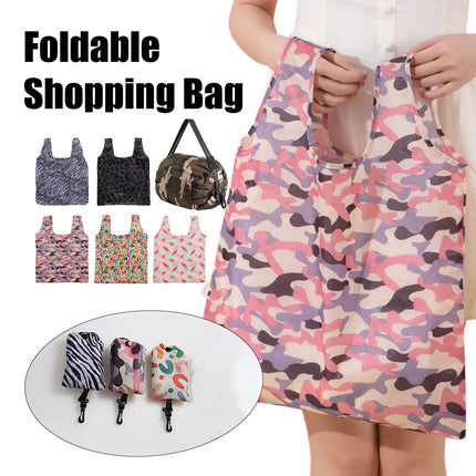 Large Foldable Grocery Bag Reusable Thickened Travel Shopping Tote