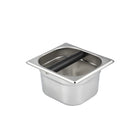 Stainless Steel Coffee Grounds Bucket Anti Splash Easy Clean for Home Cafe Use