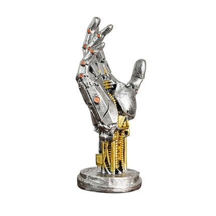 Cyberpunk Gamepad Stand Manipulator Ornament Ring Bracelet Desktop Display Prop