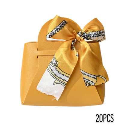 20pcs Wedding Candy Box Portable Gift Bag Party Favor Packaging Sweet Treat