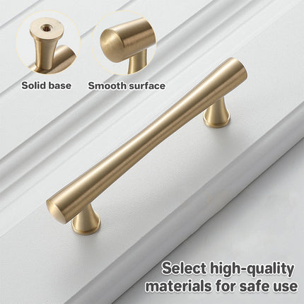 Cabinet Door Handle Set 3Sizes Black Drawer Wardrobe Pull Handle for Furniture