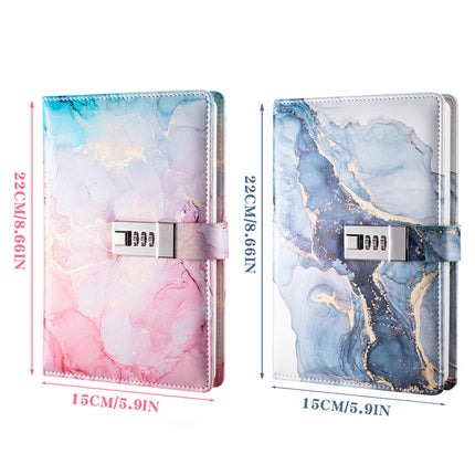 Password Book Notebook Planner Lockable Diary Journal for Office School Personal