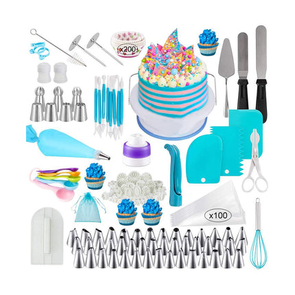 420PCS Cake Turntable Decorating Kit Tools For Baking Cake Decoration Supplies