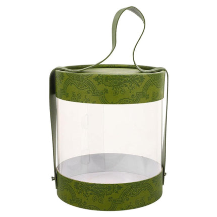 Portable Transparent Hug Bucket Dessert Cookie Boxes 10pcs Gift Candy Storage