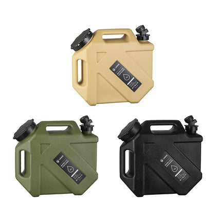 10L Portable Water Container with Tap for Car Camping Hiking Picnic Travel