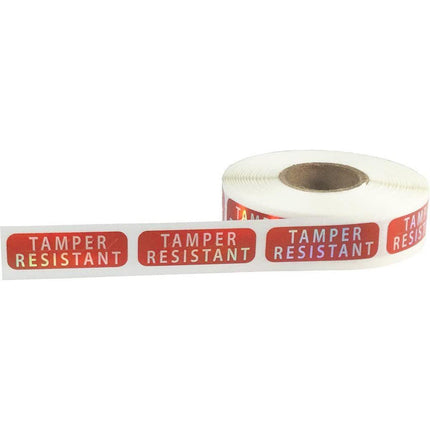 5 Rolls Tamper Proof Label Laser Self Adhesive Sealing Stickers for Security