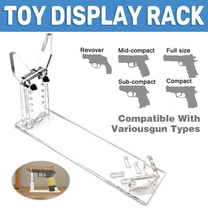 Adjustable 5-Level Toy Display Stand Model Showcase Rack for Children Collects