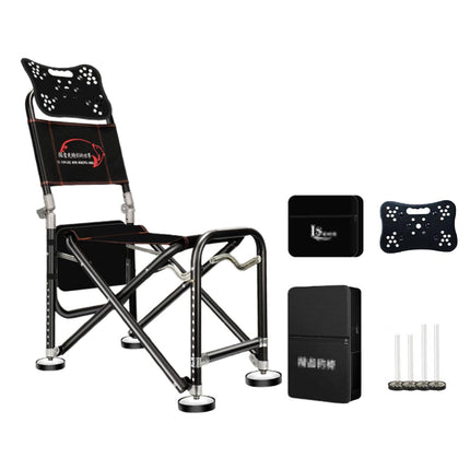 Multifunctional Recliner Folding Fishing Chair Portable Outdoor Camping Chair