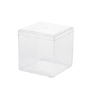 20pcs Transparent Biscuit Box Plastic Cake Box Pastry Dessert Storage Container